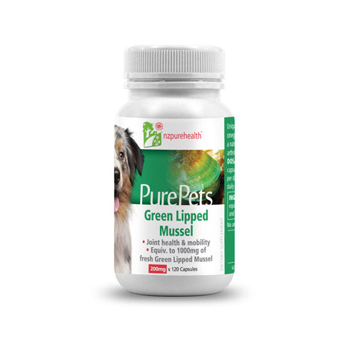 Green Lipped Mussel for Dogs & Cats – NZ Pure Health