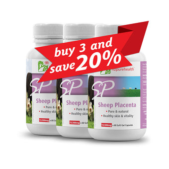 compare product Sheep Placenta - Buy 3 Get 20% Off